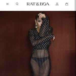 Rat & Boa blouse size small